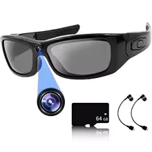 Gafas deportivas con cámara HD y Bluetooth